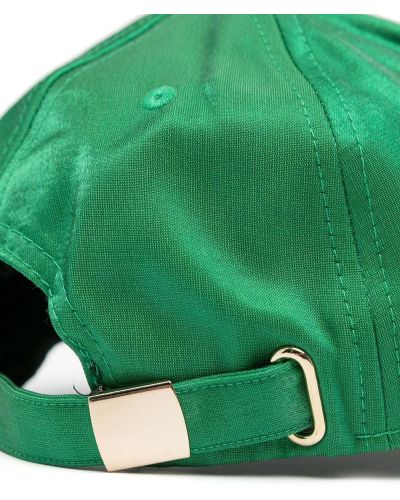 Gorra con bordado Versace Jeans Couture verde