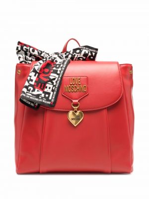 Skjerf Love Moschino rød