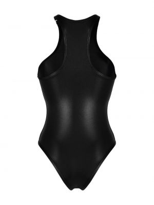 Vientisas maudymosi kostiumėlis The Attico juoda