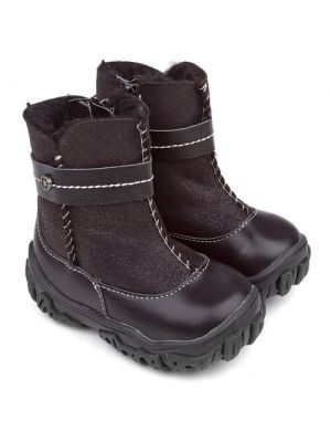 Ботинки Tapiboo, зимние, натуральная кожа, 22 черный