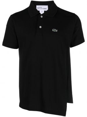 Asimetriškas medvilninis polo marškinėliai Comme Des Garçons Shirt juoda