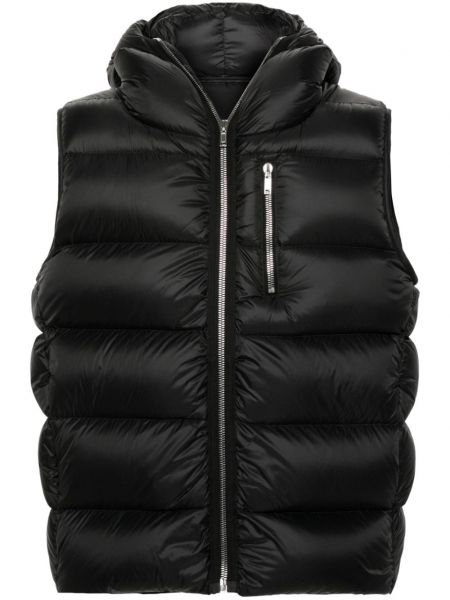 Quiltet vest Rick Owens sort