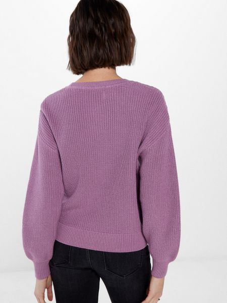 Пуловер Springfield фиолетовый