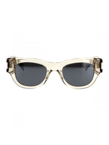 Okulary przeciwsłoneczne Yves Saint Laurent beżowe