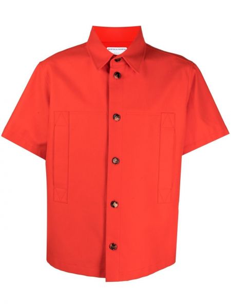 Camisa manga corta Bottega Veneta rojo