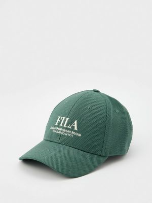 Зеленая кепка Fila