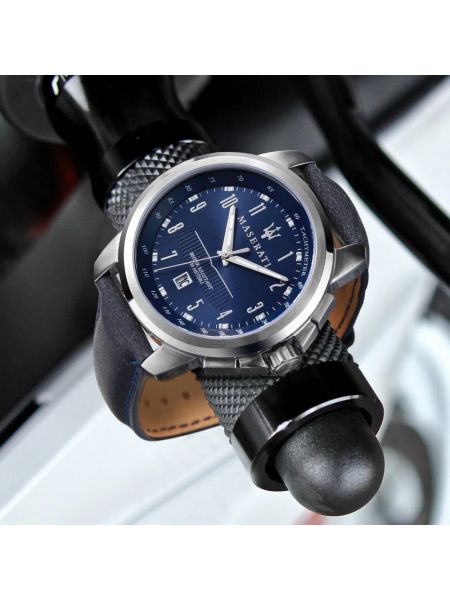 Zegarek skórzany Maserati