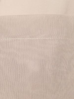 Camisa de gasa de algodón Brunello Cucinelli gris