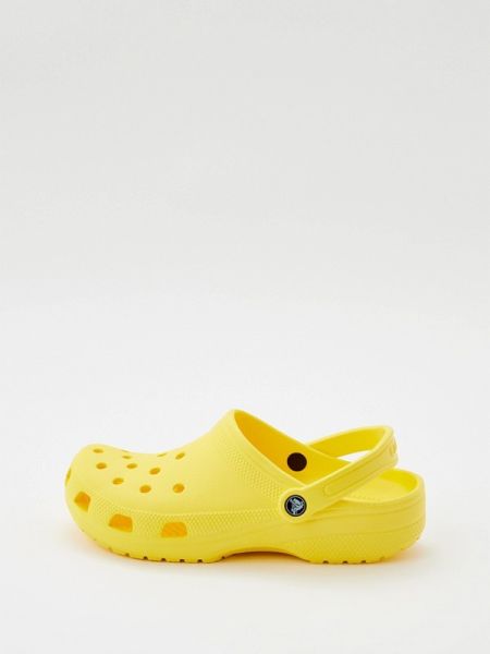 Сабо Crocs желтые