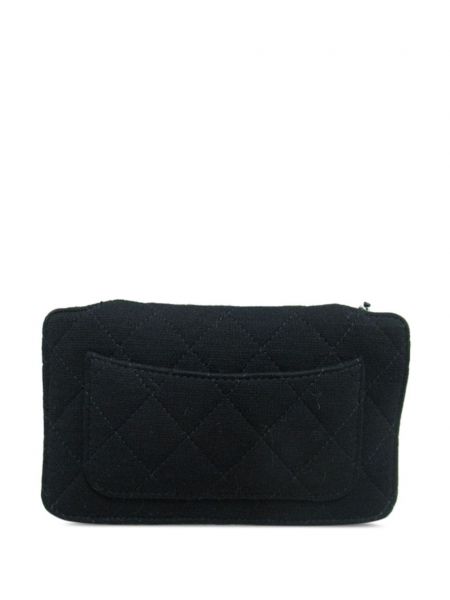 Jersey shopper handtasche Chanel Pre-owned schwarz