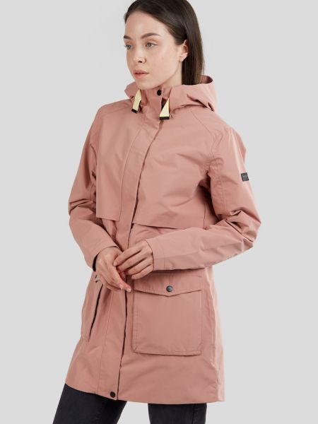 Водонепроницаемая куртка с капюшоном Fundango розовая