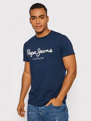 Slim fit priliehavé tričko Pepe Jeans