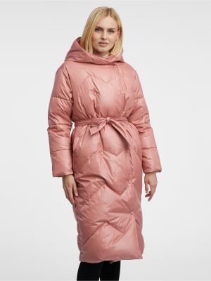 Pérový kabát Orsay ružová