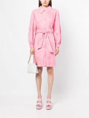 Šaty Boutique Moschino růžové