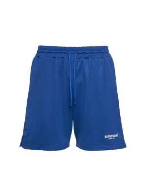 Shorts en mesh Represent bleu