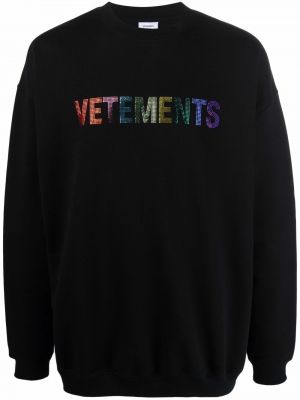 Sweatshirt Vetements svart