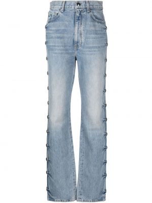 Straight jeans mit spikes Khaite
