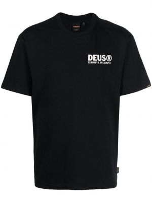 Tričko s potlačou Deus Ex Machina sivá