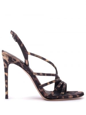 Sandále s potlačou s leopardím vzorom Le Silla