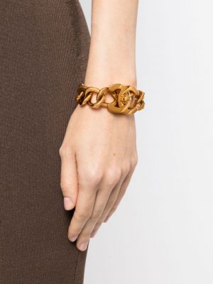 Chunky armband Chanel Pre-owned gold