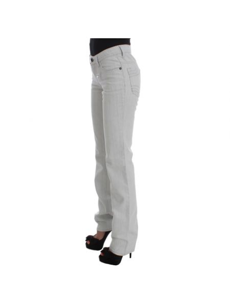 Slim fit skinny jeans aus baumwoll ausgestellt Costume National grau