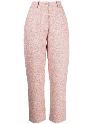 Pantaloni din tweed Paule Ka roz