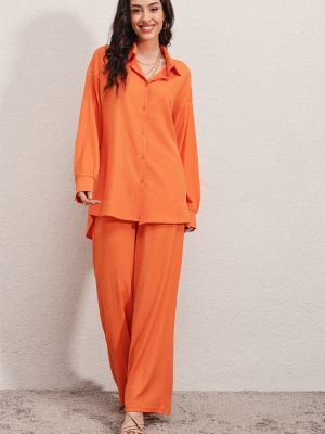 Pletený oblek Bigdart oranžová