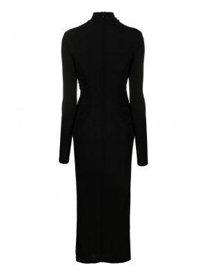 Sukienka midi Rochas czarna