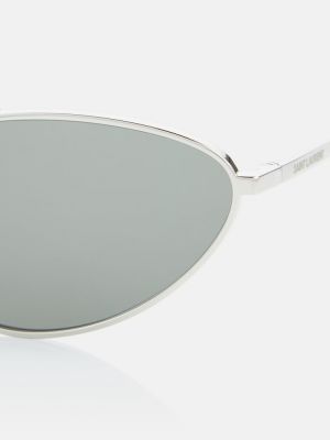 Sluneční brýle Saint Laurent stříbrné