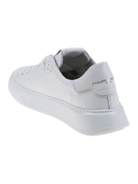 Zapatillas de cuero Philippe Model blanco