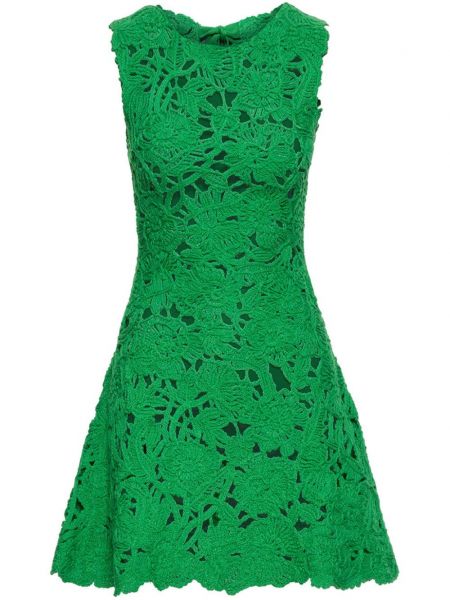 Šaty Oscar De La Renta zelené