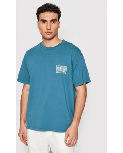 T-shirt Quiksilver blau