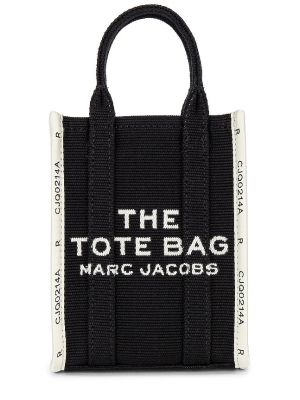 Pochette en jacquard Marc Jacobs noir
