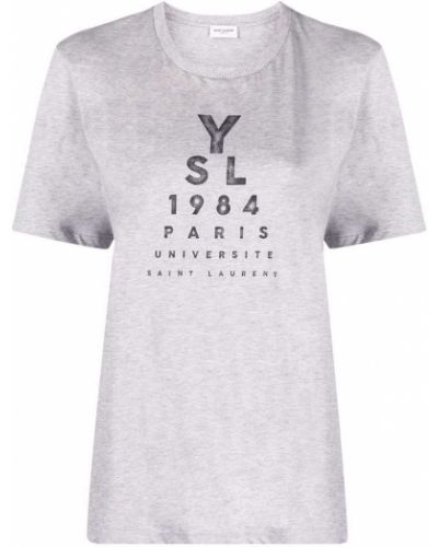 Camiseta Saint Laurent gris