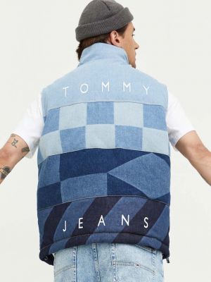 Džínová vesta Tommy Jeans modrá