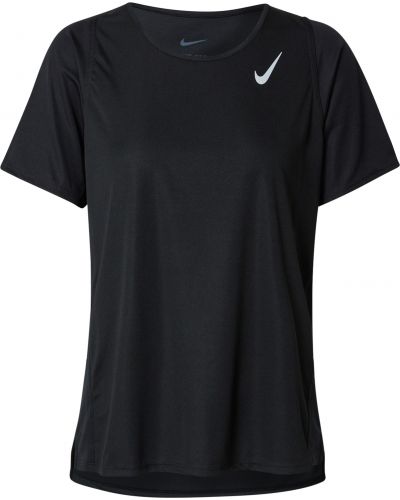 Marškinėliai slim fit Nike juoda