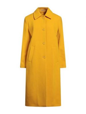 Cappotto di lana di cachemire Paltò giallo