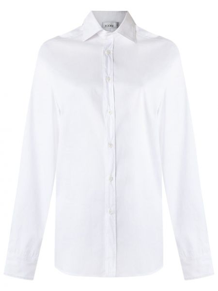 Oversized πουκάμισο Amir Slama λευκό