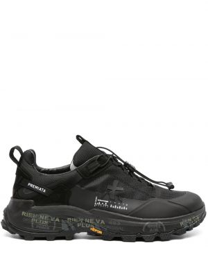 Sneakers από διχτυωτό Premiata μαύρο