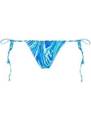 Bikini z printem Frankies Bikinis, niebieski