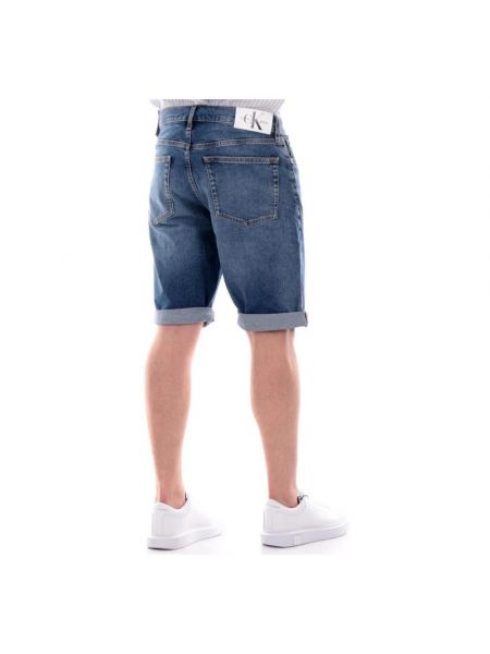 Pantalones cortos vaqueros Calvin Klein Jeans azul