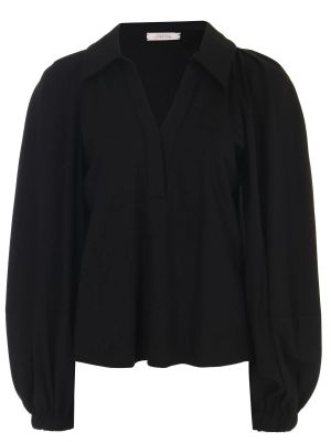 Черная блузка из вискозы Dorothee Schumacher