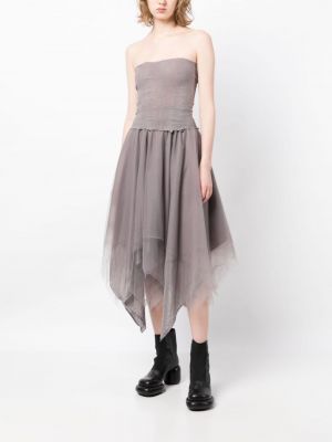 Asymetrické tylové midi sukně Marc Le Bihan