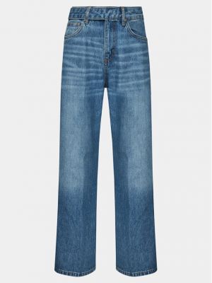 Jeans boyfriend oversize Hugo bleu