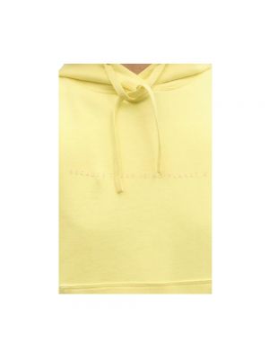 Bluza z kapturem Ecoalf żółta