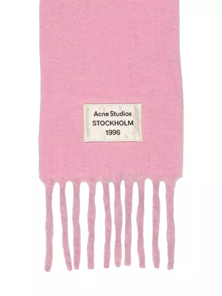 Alpaka şal Acne Studios pembe