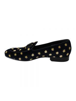 Loafers con bordado de terciopelo‏‏‎ Dolce & Gabbana