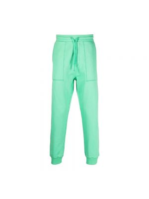 Zielone spodnie sportowe Nanushka