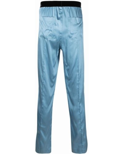 Pantalones con bordado Tom Ford azul