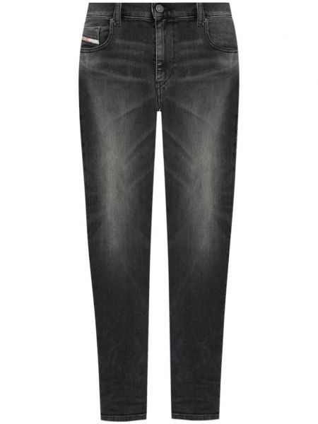 Skinny jeans Diesel grå